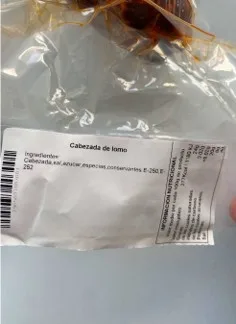 Cabezada de lomo.