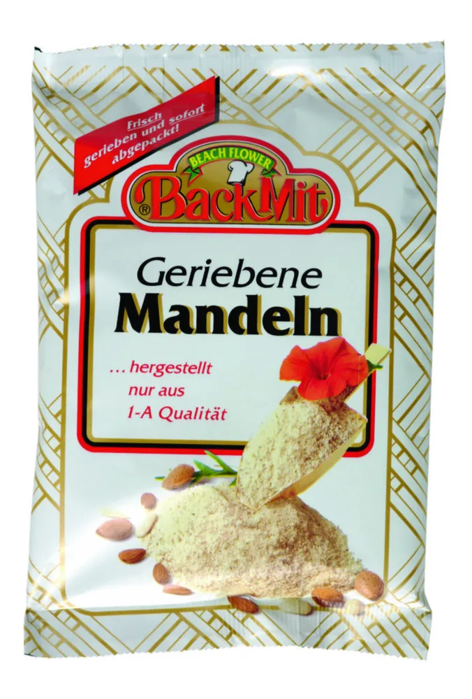 Beach Flower Back Mit - Geriebene Mandeln hergestellt nur aus 1-A Qualität