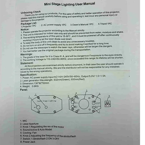 Laser projector