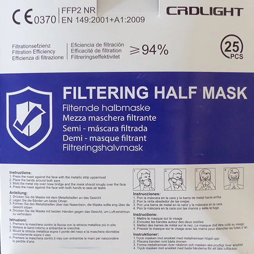 Filtering Half Mask FFP 2 Maske