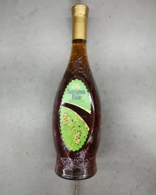 Sauvignon Blanc, bílé polosladké víno, vyrobeno v Moldavsku, alk. 11,5% obj.