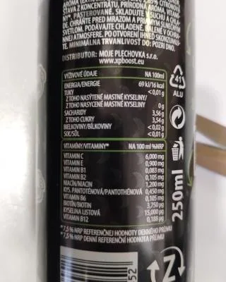 To the moon Aloe vera Original 250 ml