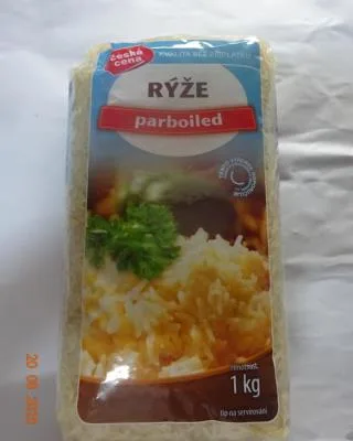 česká cena RÝŽE parboiled