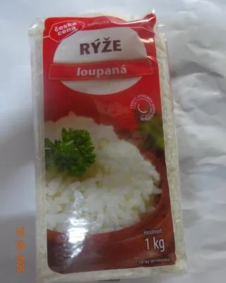 česká cena RÝŽE loupaná