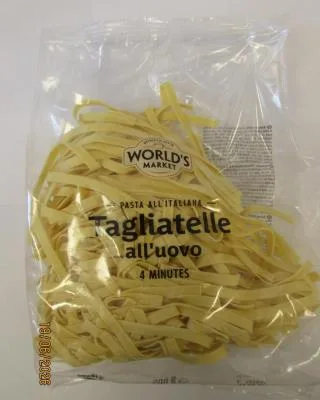 Tagliatelle all’uovo, Těstoviny vaječné, nesušené, WORLD’S MARKET, 500 g